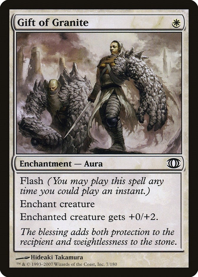 Image for Gift of Granite (Future Sight) (7) - Magic: The Gathering