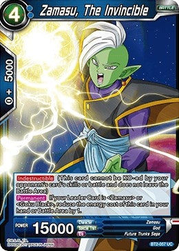 Image for Zamasu, The Invincible (Union Force) (BT2-057) - Dragon Ball Super: Masters
