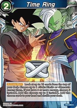 Image for Time Ring (Union Force) (BT2-065) - Dragon Ball Super: Masters