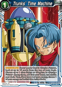 Image for Trunks' Time Machine (Union Force) (BT2-066) - Dragon Ball Super: Masters