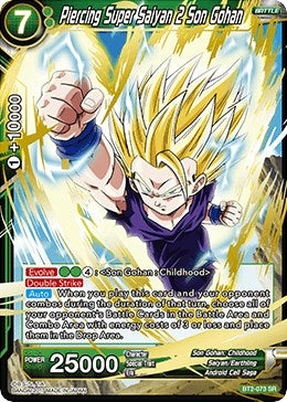 Image for Piercing Super Saiyan 2 Son Gohan (Union Force) (BT2-073) - Dragon Ball Super: Masters