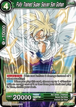 Image for Fully Trained Super Saiyan Son Gohan (Union Force) (BT2-074) - Dragon Ball Super: Masters