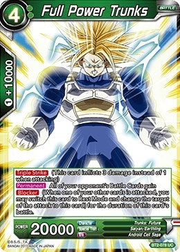 Image for Full Power Trunks (Union Force) (BT2-078) - Dragon Ball Super: Masters