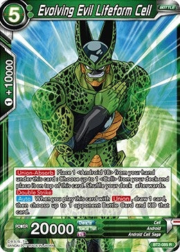 Image for Evolving Evil Lifeform Cell (Union Force) (BT2-085) - Dragon Ball Super: Masters