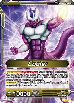Image for Cooler // Cooler, Leader of Troops (Union Force) (BT2-101) - Dragon Ball Super: Masters