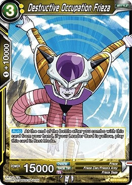 Image for Destructive Occupation Frieza (Union Force) (BT2-104) - Dragon Ball Super: Masters
