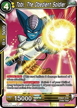 Image for Tobi, The Obedient Soldier (Union Force) (BT2-118) - Dragon Ball Super: Masters