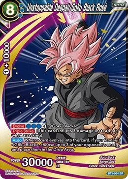 Image for Unstoppable Despair Goku Black Rose (Union Force) (BT2-054) - Dragon Ball Super: Masters