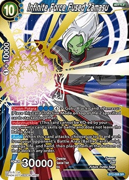 Image for Infinite Force Fused Zamasu (Union Force) (BT2-058) - Dragon Ball Super: Masters