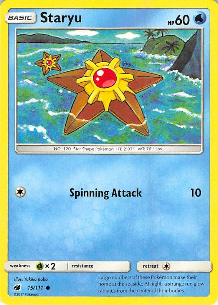 Image for Staryu (SM - Crimson Invasion) (15/111) - Pokemon