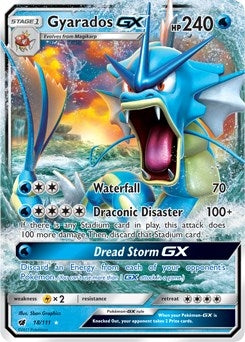 Image for Gyarados GX (SM - Crimson Invasion) (18/111) - Pokemon