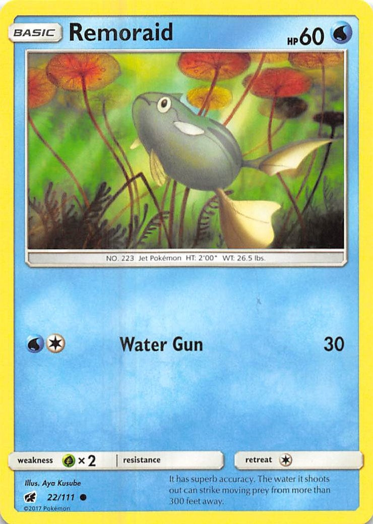 Image for Remoraid (SM - Crimson Invasion) (22/111) - Pokemon