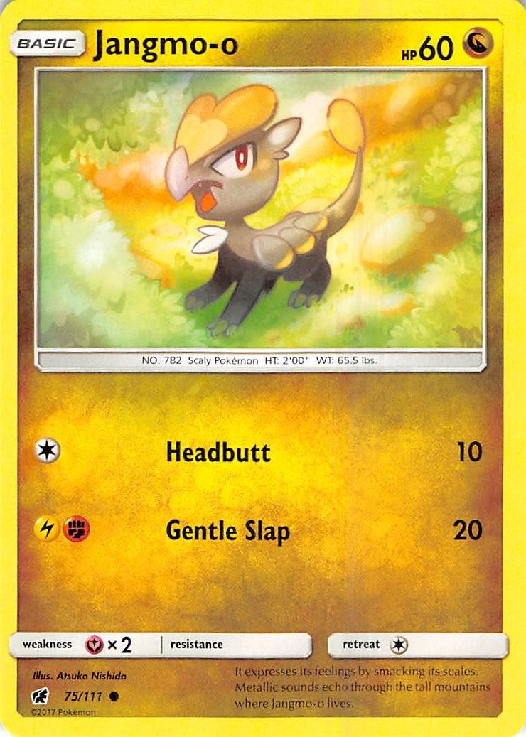 Image for Jangmo-o (SM - Crimson Invasion) (75/111) - Pokemon