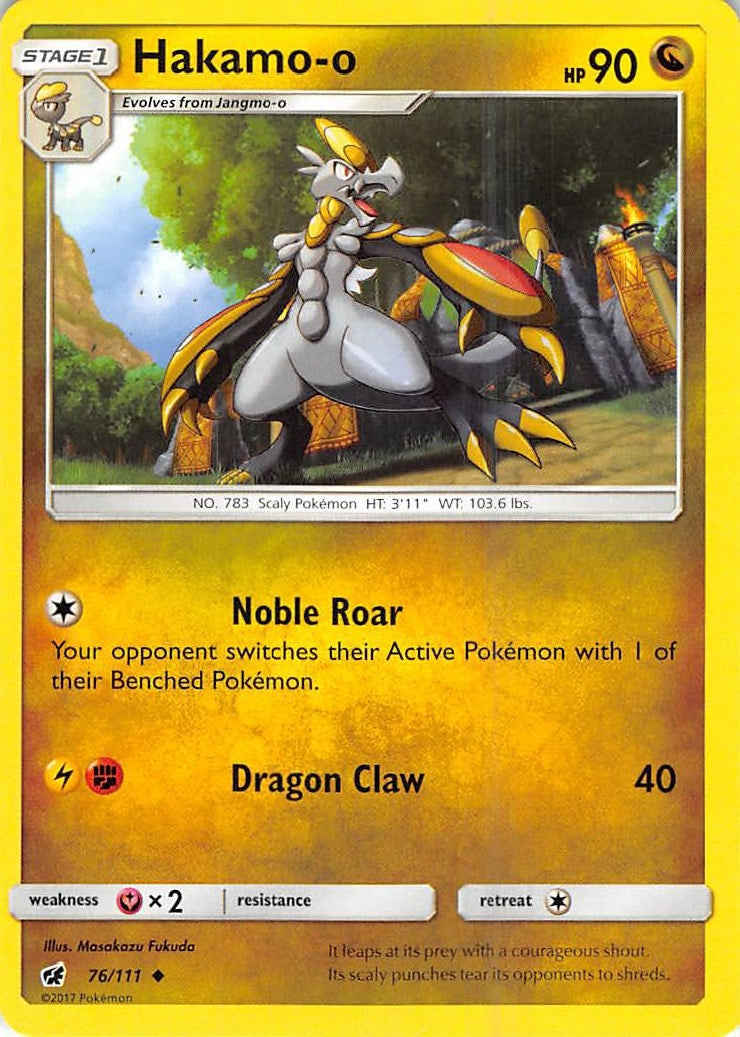 Image for Hakamo-o (SM - Crimson Invasion) (76/111) - Pokemon