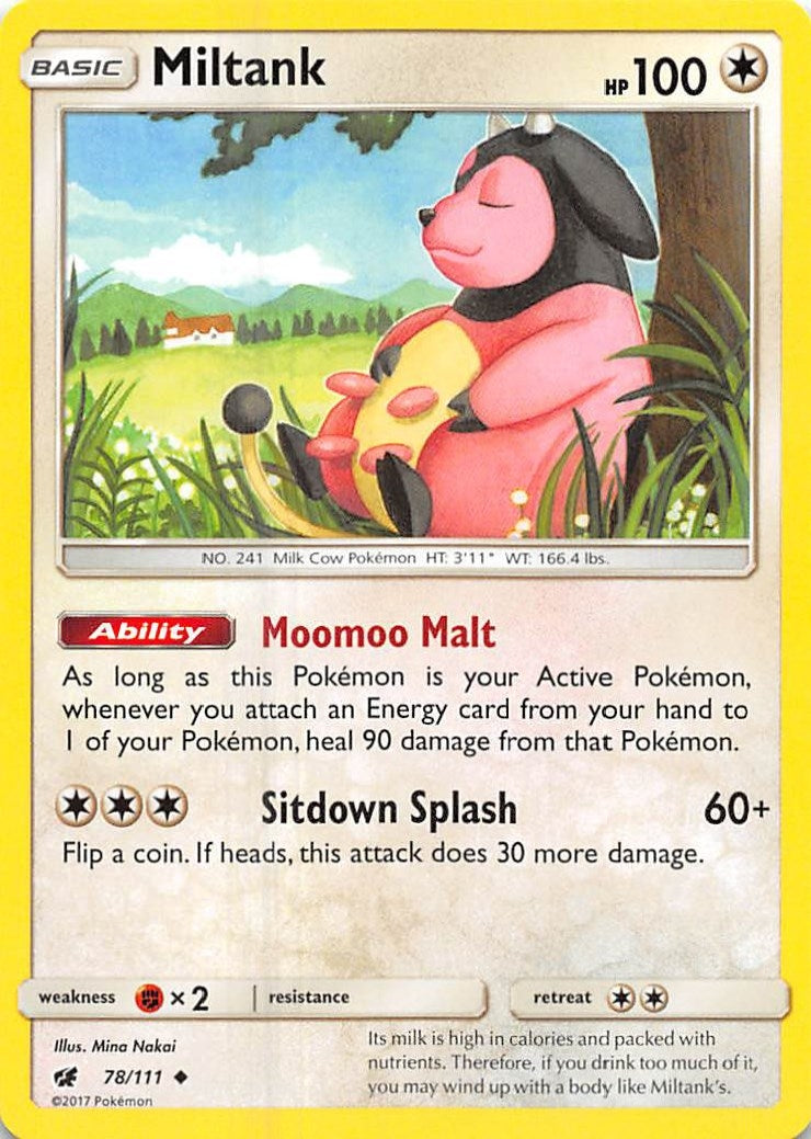 Image for Miltank (SM - Crimson Invasion) (78/111) - Pokemon