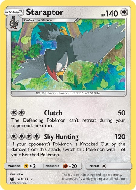 Image for Staraptor (SM - Crimson Invasion) (83/111) - Pokemon