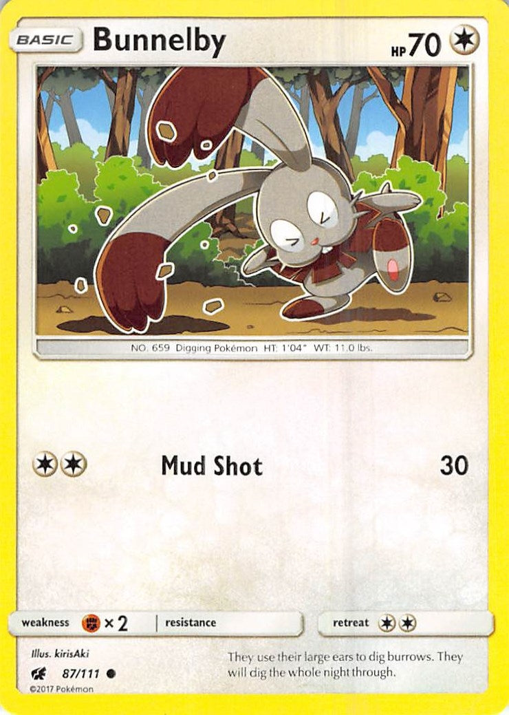 Image for Bunnelby (SM - Crimson Invasion) (87/111) - Pokemon