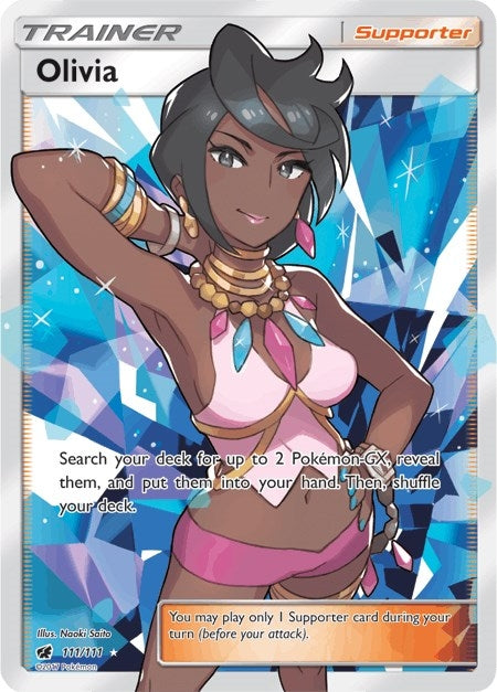 Image for Olivia (Full Art) (SM - Crimson Invasion) (111/111) - Pokemon