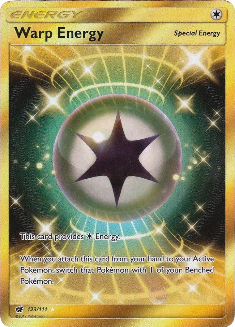 Image for Warp Energy (Secret) (SM - Crimson Invasion) (123/111) - Pokemon