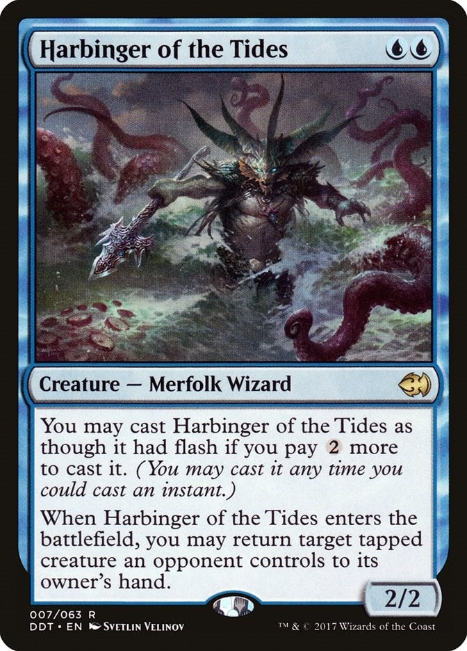 Image for Harbinger of the Tides (Duel Decks: Merfolk vs. Goblins) (7) - Magic: The Gathering