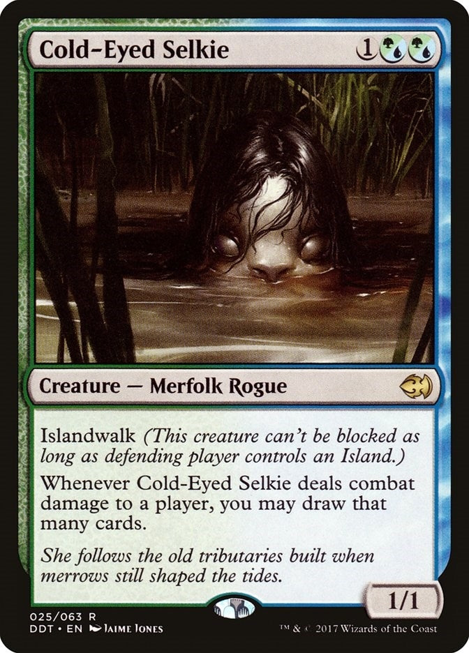 Image for Cold-Eyed Selkie (Duel Decks: Merfolk vs. Goblins) (25) - Magic: The Gathering