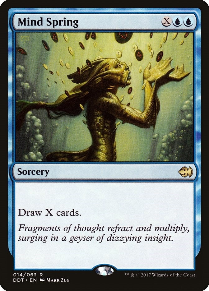 Image for Mind Spring (Duel Decks: Merfolk vs. Goblins) (14) - Magic: The Gathering