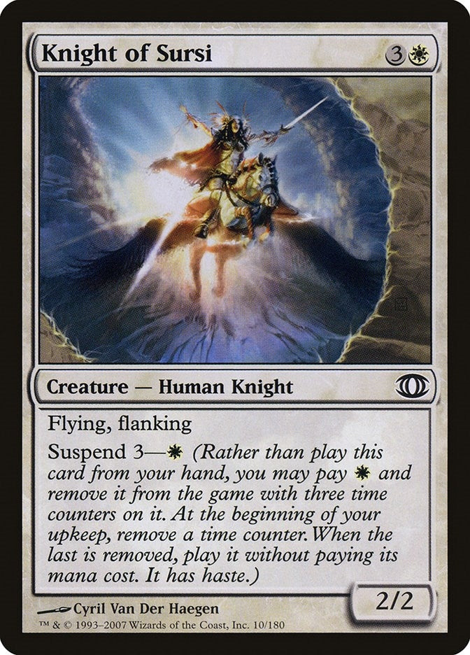 Image for Knight of Sursi (Future Sight) (10) - Magic: The Gathering