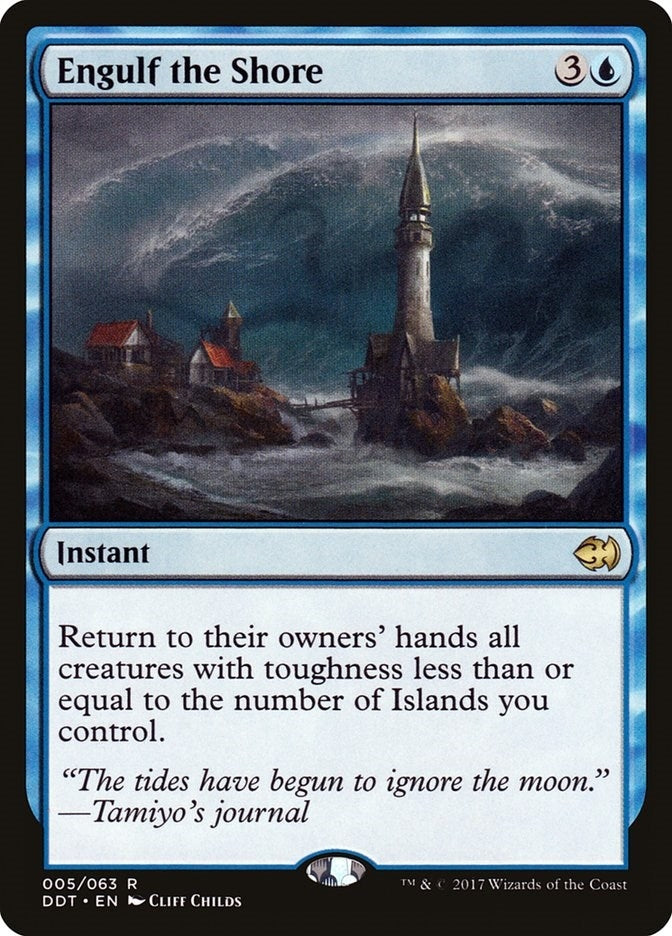 Image for Engulf the Shore (Duel Decks: Merfolk vs. Goblins) (5) - Magic: The Gathering