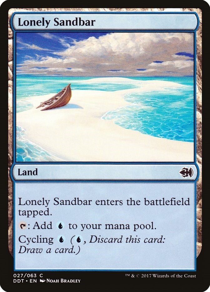 Image for Lonely Sandbar (Duel Decks: Merfolk vs. Goblins) (27) - Magic: The Gathering