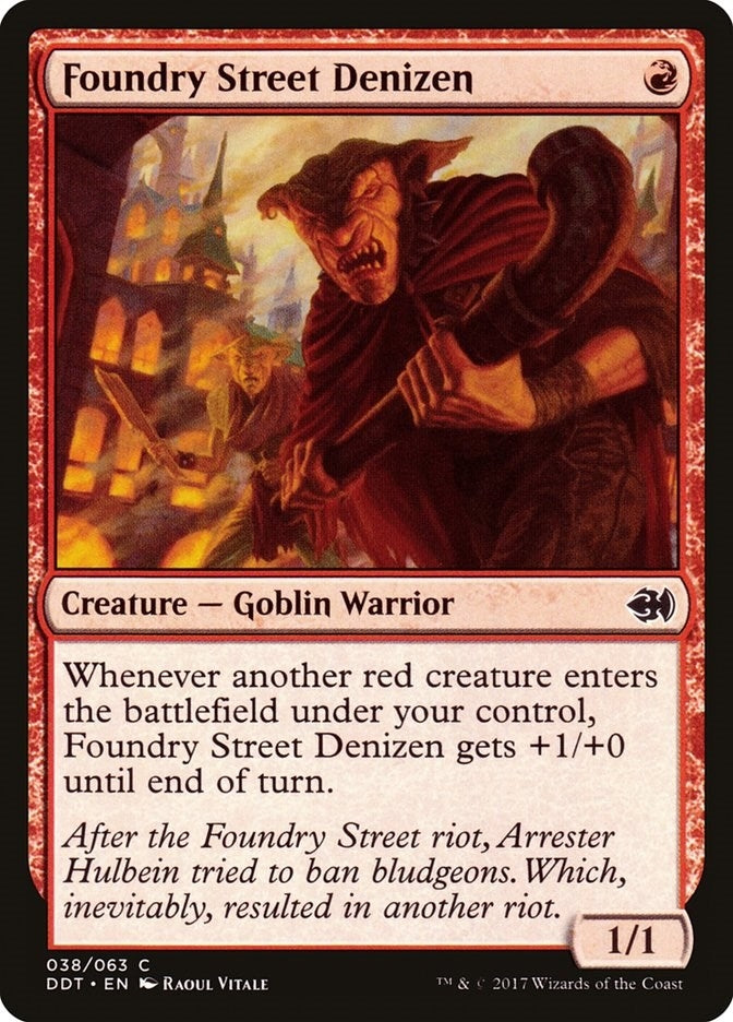 Image for Foundry Street Denizen (Duel Decks: Merfolk vs. Goblins) (38) - Magic: The Gathering