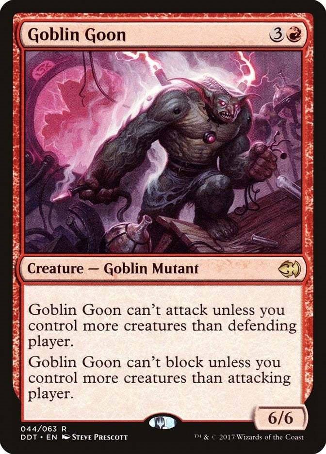 Image for Goblin Goon (Duel Decks: Merfolk vs. Goblins) (44) - Magic: The Gathering