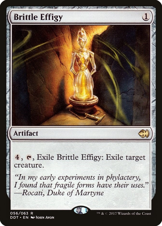 Image for Brittle Effigy (Duel Decks: Merfolk vs. Goblins) (56) - Magic: The Gathering