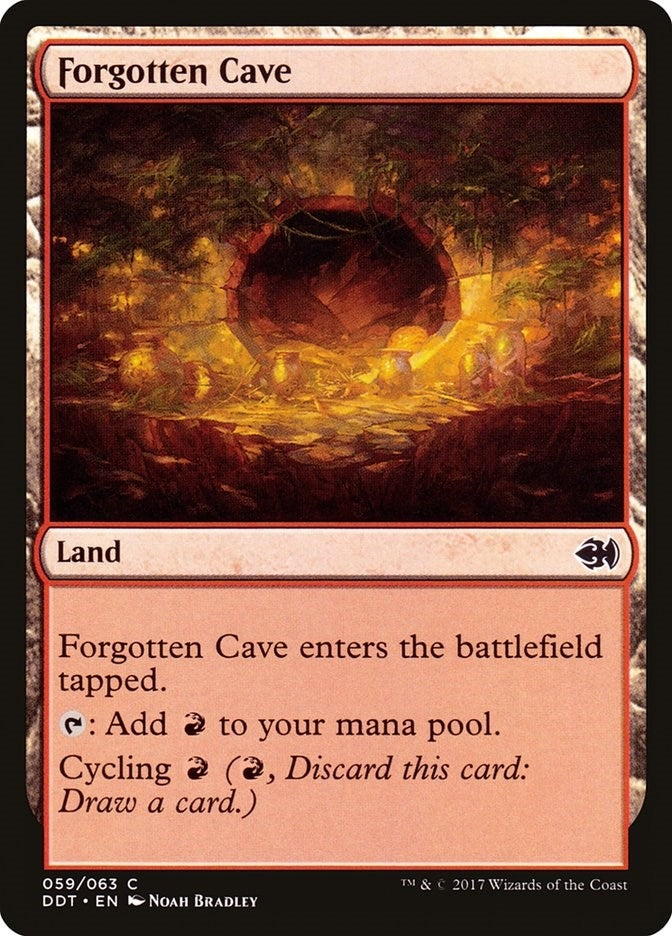 Image for Forgotten Cave (Duel Decks: Merfolk vs. Goblins) (59) - Magic: The Gathering