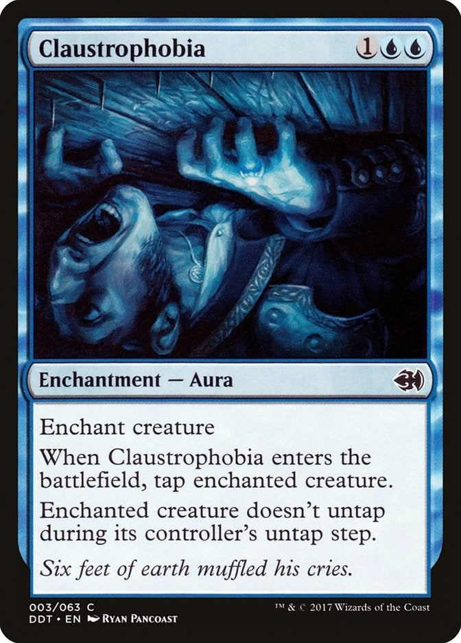 Image for Claustrophobia (Duel Decks: Merfolk vs. Goblins) (3) - Magic: The Gathering