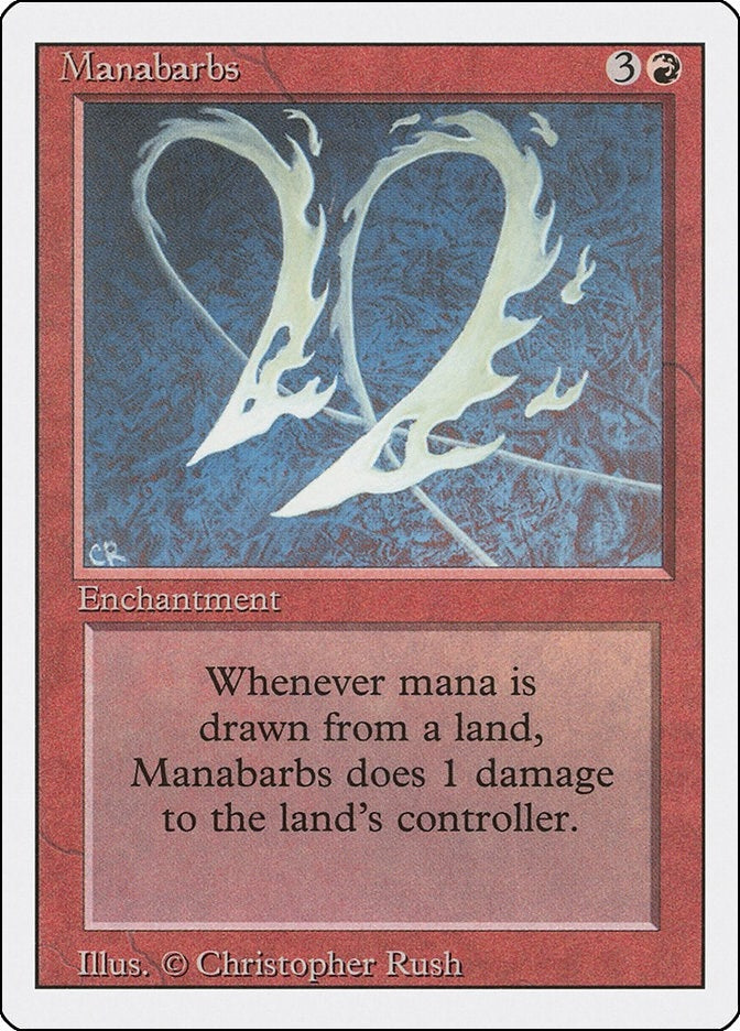 Image for Manabarbs (Revised Edition) - Magic: The Gathering
