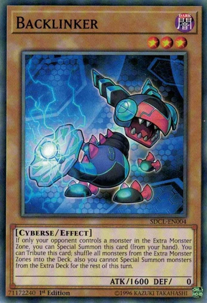 Image for Backlinker (Structure Deck: Cyberse Link) (SDCL-EN004) - YuGiOh