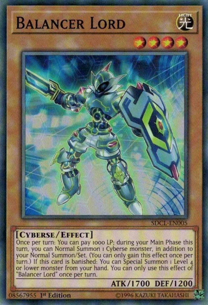 Image for Balancer Lord (Structure Deck: Cyberse Link) (SDCL-EN005) - YuGiOh