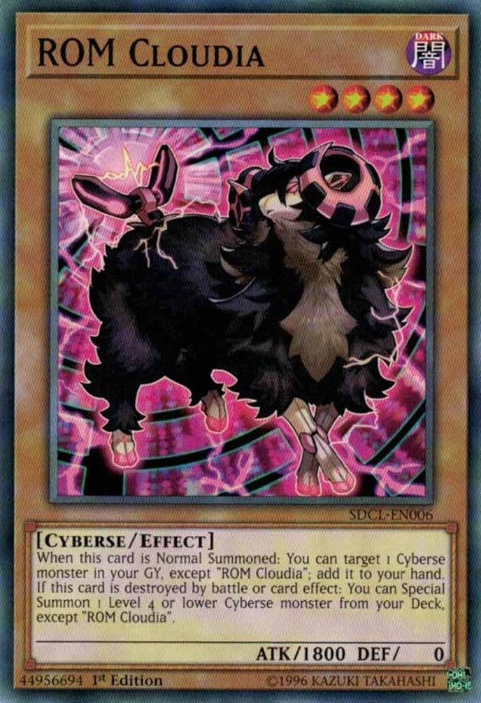 Image for ROM Cloudia (Structure Deck: Cyberse Link) (SDCL-EN006) - YuGiOh