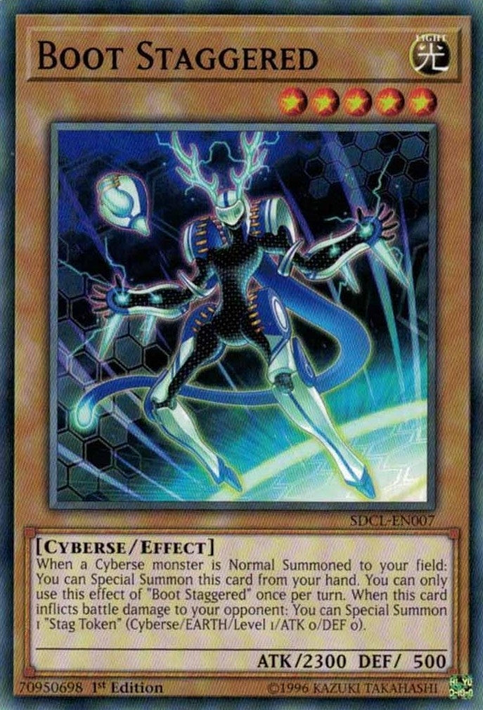 Image for Boot Staggered (Structure Deck: Cyberse Link) (SDCL-EN007) - YuGiOh