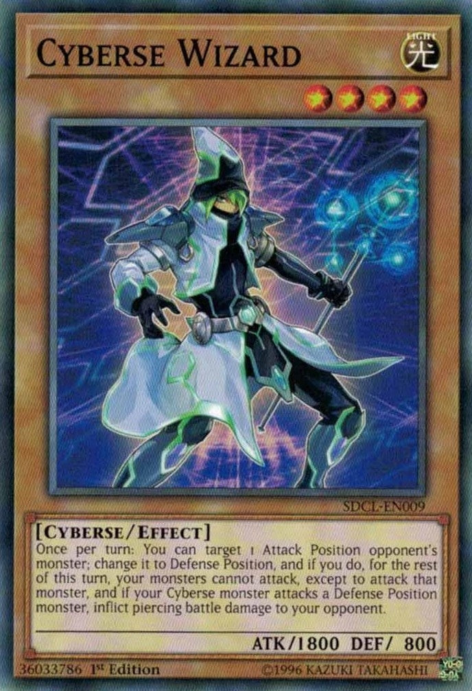 Image for Cyberse Wizard (Structure Deck: Cyberse Link) (SDCL-EN009) - YuGiOh