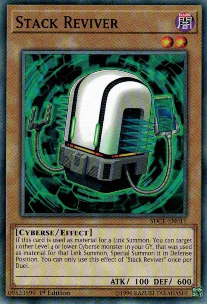 Image for Stack Reviver (Structure Deck: Cyberse Link) (SDCL-EN011) - YuGiOh