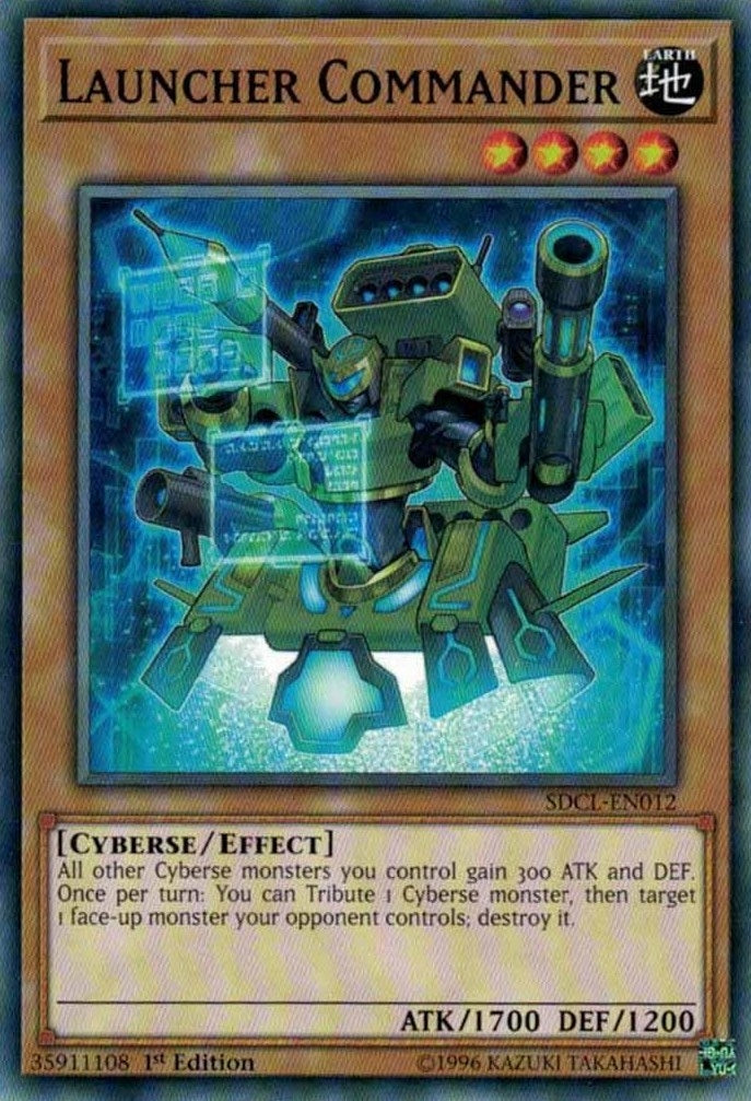 Image for Launcher Commander (Structure Deck: Cyberse Link) (SDCL-EN012) - YuGiOh