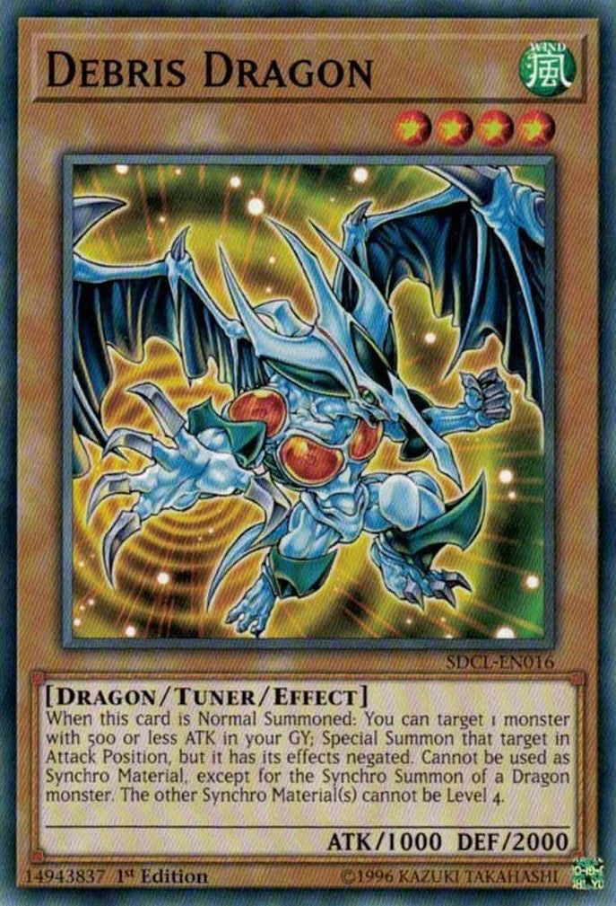 Image for Debris Dragon (Structure Deck: Cyberse Link) (SDCL-EN016) - YuGiOh