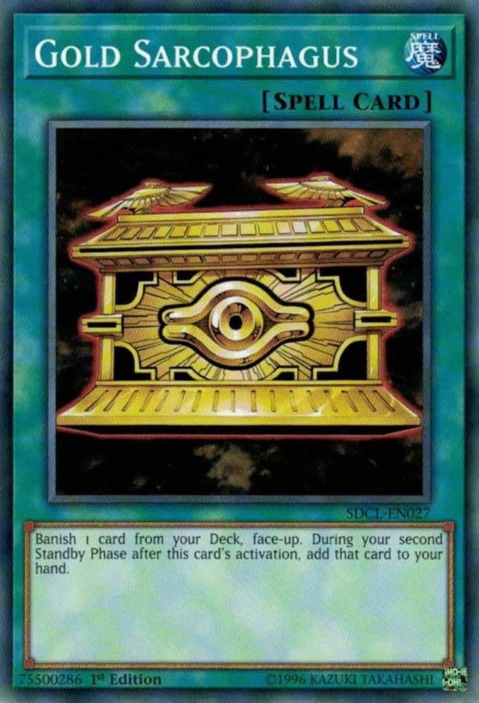 Image for Gold Sarcophagus (Structure Deck: Cyberse Link) (SDCL-EN027) - YuGiOh