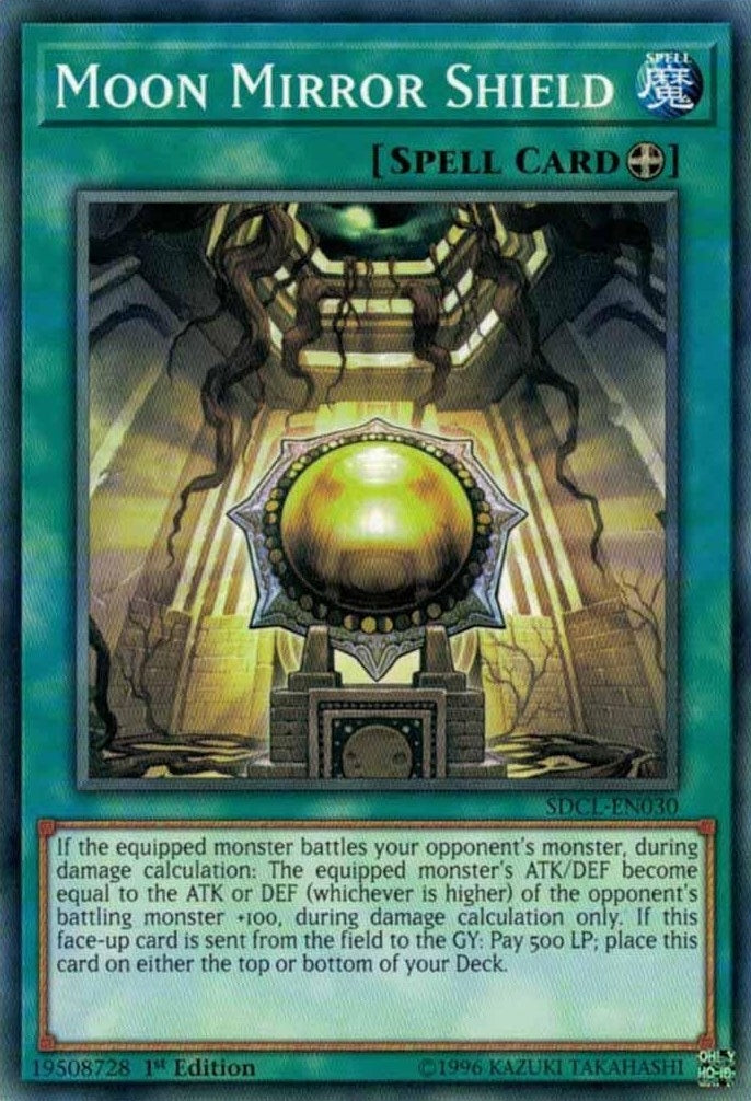 Image for Moon Mirror Shield (Structure Deck: Cyberse Link) (SDCL-EN030) - YuGiOh