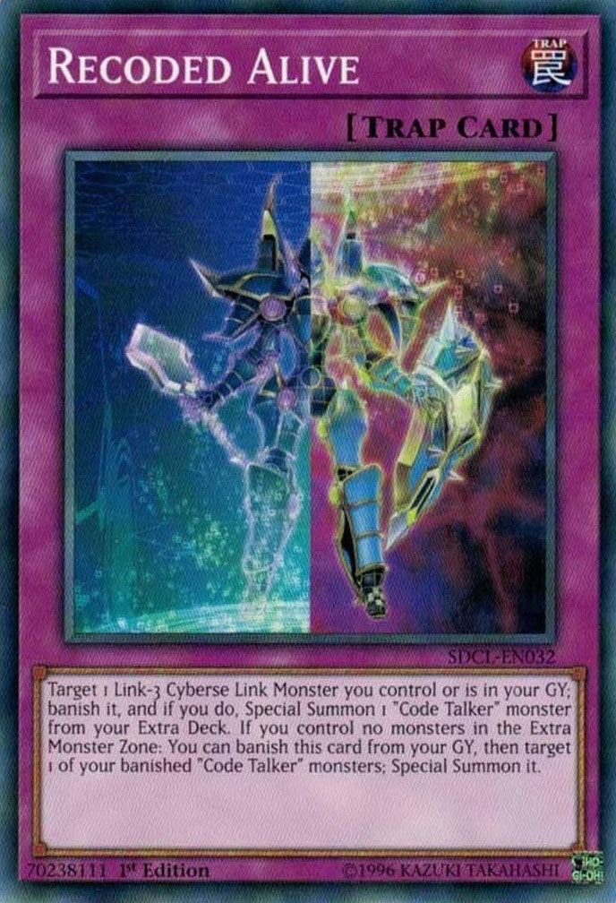 Image for Recoded Alive (Structure Deck: Cyberse Link) (SDCL-EN032) - YuGiOh