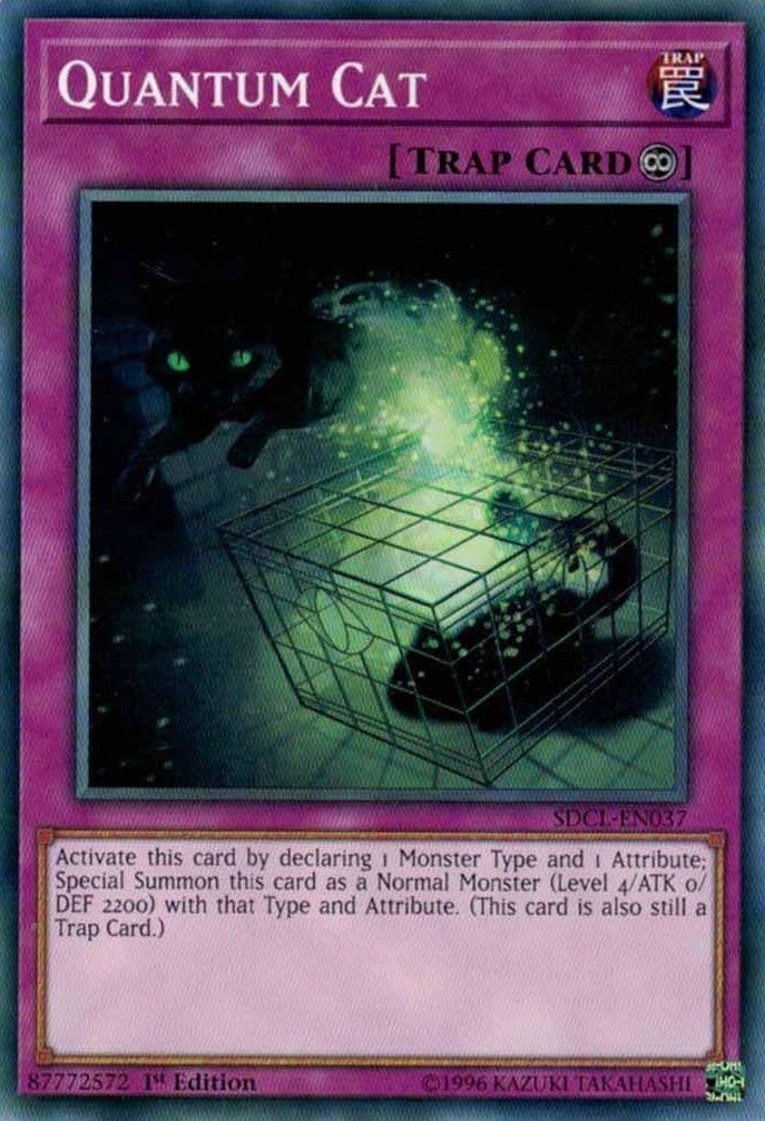 Image for Quantum Cat (Structure Deck: Cyberse Link) (SDCL-EN037) - YuGiOh