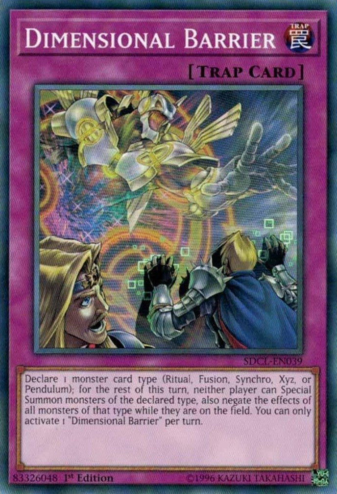 Image for Dimensional Barrier (Structure Deck: Cyberse Link) (SDCL-EN039) - YuGiOh