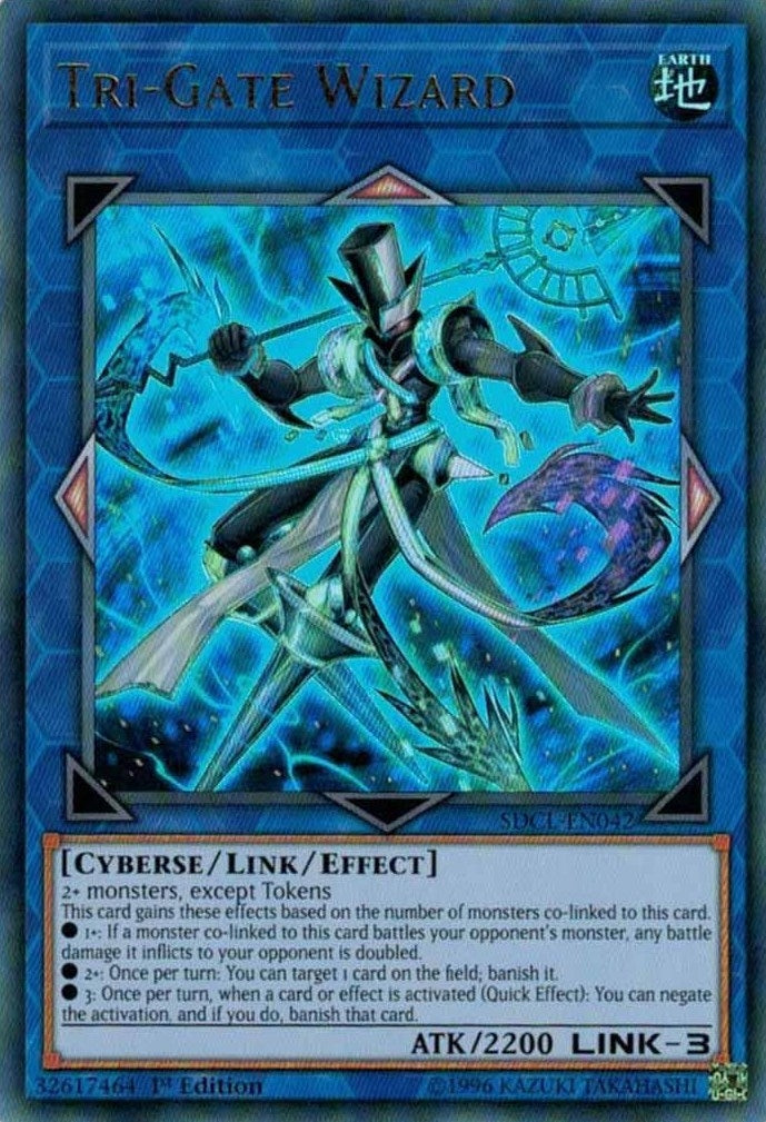 Image for Tri-Gate Wizard (Structure Deck: Cyberse Link) (SDCL-EN042) - YuGiOh