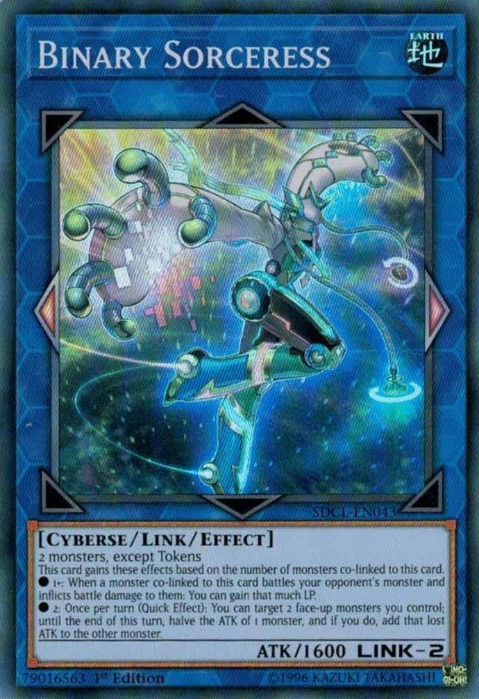 Image for Binary Sorceress (Structure Deck: Cyberse Link) (SDCL-EN043) - YuGiOh